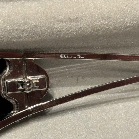 VTG Christian Dior J'adore Sunglasses Shield Futuristic Style (YB7VU) - Silver - Picture 6 of 8